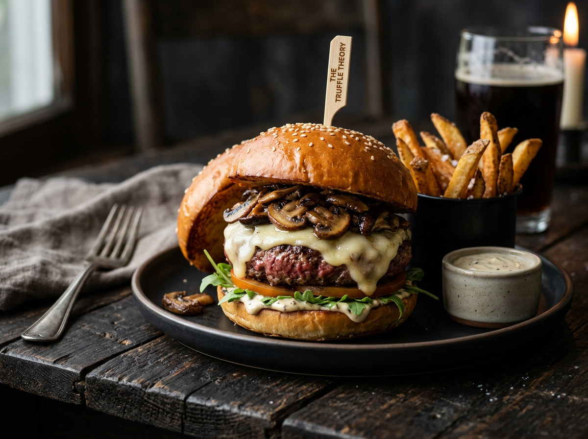 The Truffle Theory burger